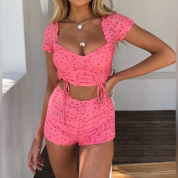 Tiger Mist pink Toronto set size L - Picture 2 of 7